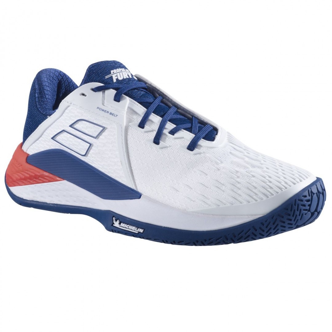 Babolat Propulse Fury 3 All Court Men - white/estate blue