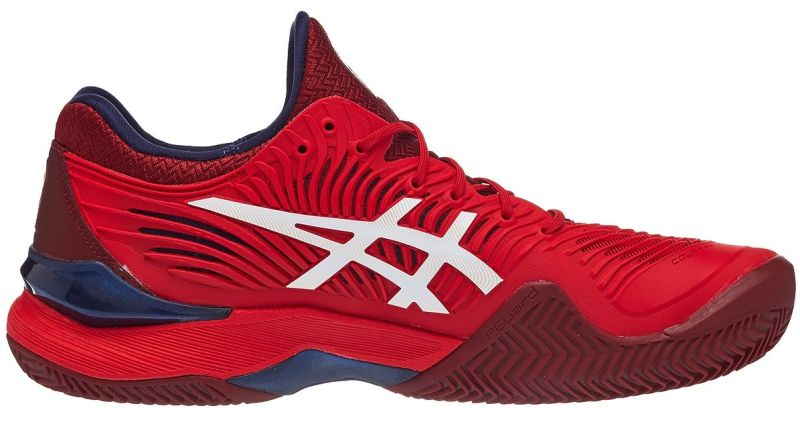 Asics Court FF 2 Clay - classic red/white