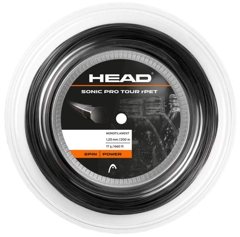 Head Sonic Pro Tour RPET (200 m) - black
