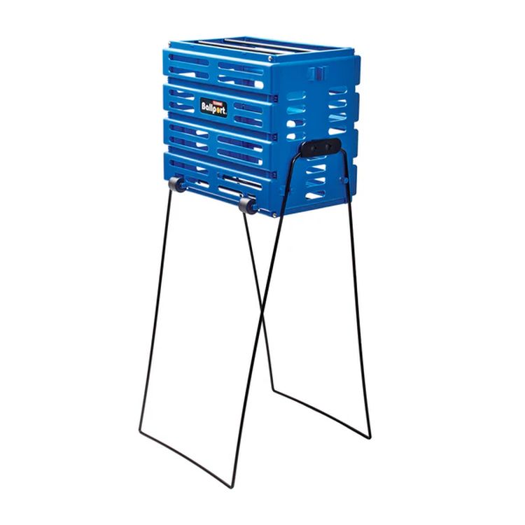 Tourna Ballport 80 Balls Deluxe with wheels - blue