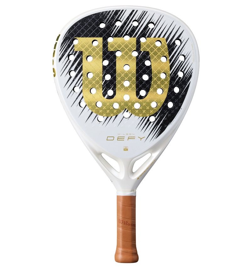 Rakieta do padla Wilson Defy V1 SE Padel - white/gold