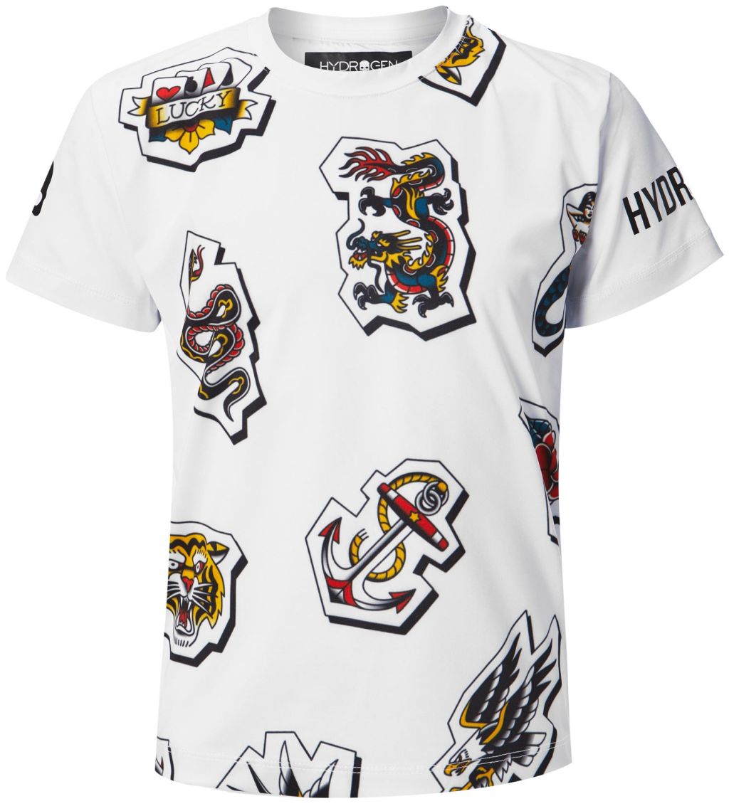 Hydrogen Tattoo Tech Tee Kids