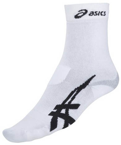  Asics Running Crew Sock - 1 para/białe