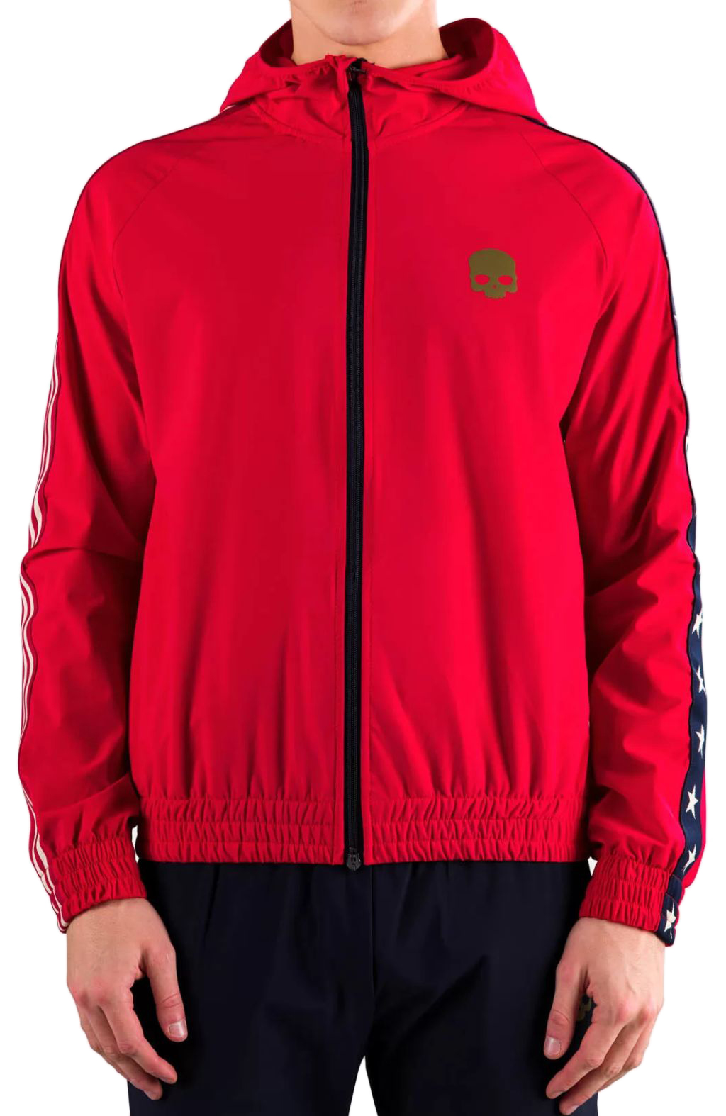 Hydrogen Star FZ Hoodie - red