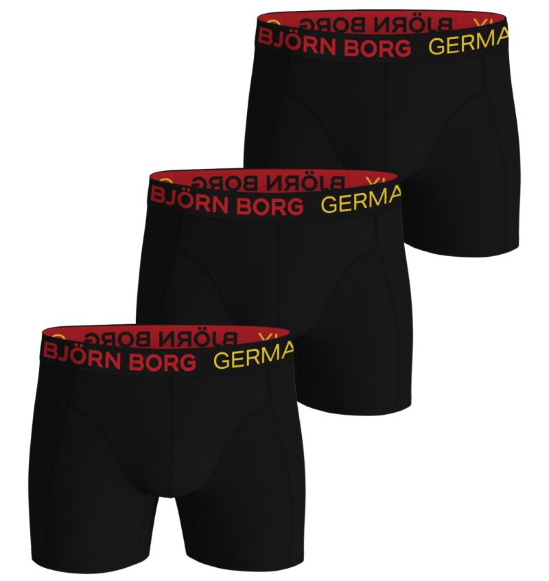 Björn Borg Cotton Stretch Germany 3P - multicolor
