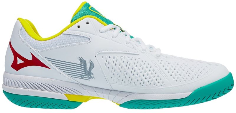 mizuno-wave-exceed-tour-4-ac-white-red-green-3 Mizuno Wave Exceed Tour 4 AC - white/red/green