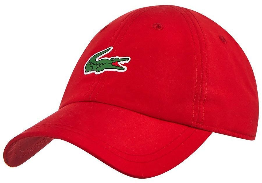 Lacoste SPORT NOVAK DJOKOVIC-ON COURT COLLECTION Microfiber Cap - red f8m