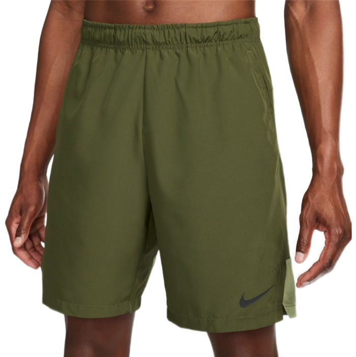 nike woven shorts rough green