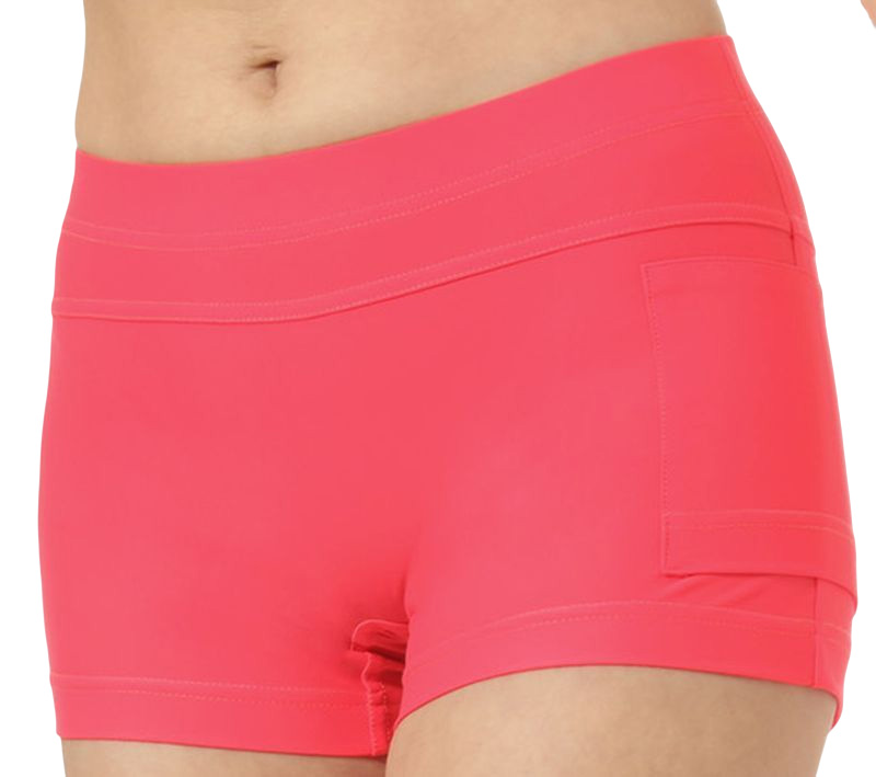 Australian Short in Lift - psycho red