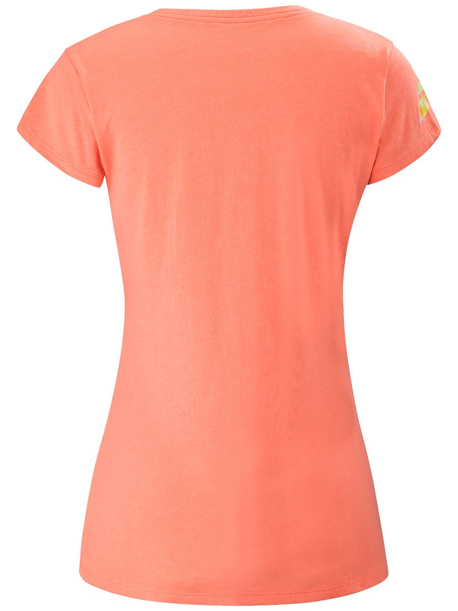 Babolat Exercise Big Flag Tee Women - living coral heather