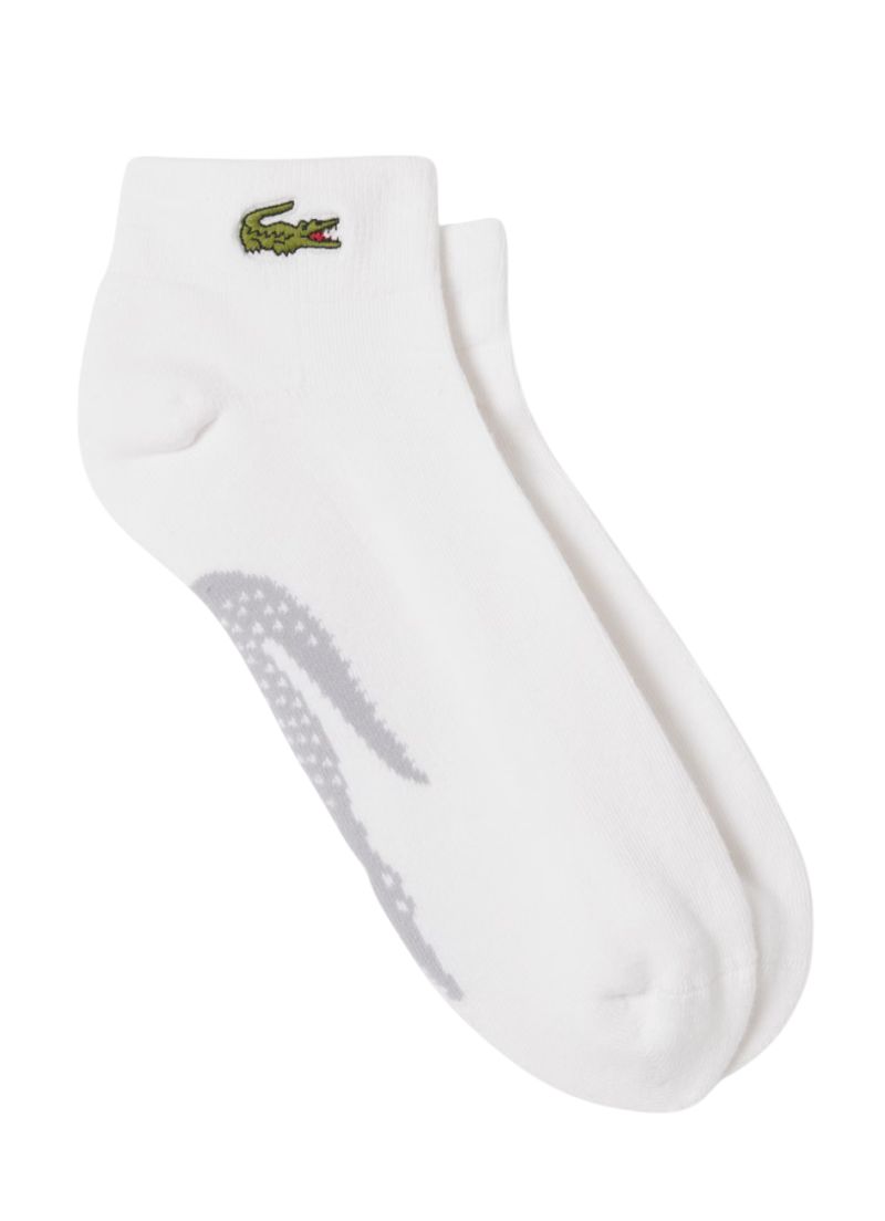 Lacoste Cotton Athletic - white/grey chine 