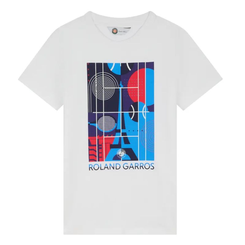 Roland Garros Eiffel Court Boys - white