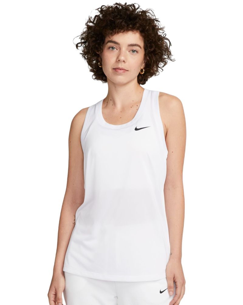 Nike Dri-Fit Racerback - white/black
