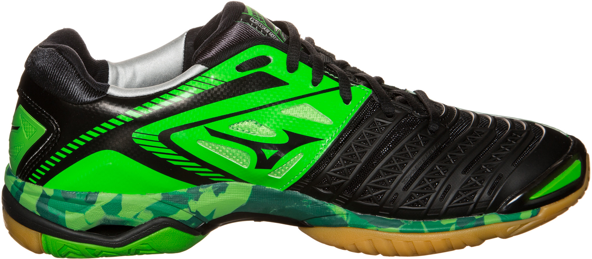 mizuno-wave-stealth-3-lime-white-black-6 Mizuno Wave Stealth 3 - lime/white/black