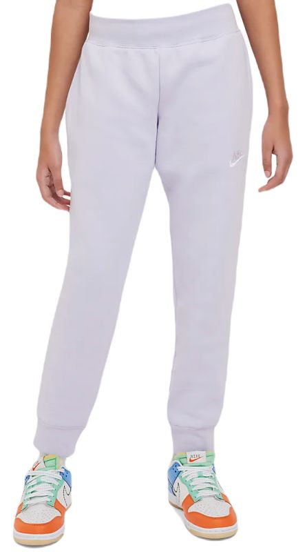 dc7207-536 Nike Sportswear Fleece Pant LBR - oxygen purple/white