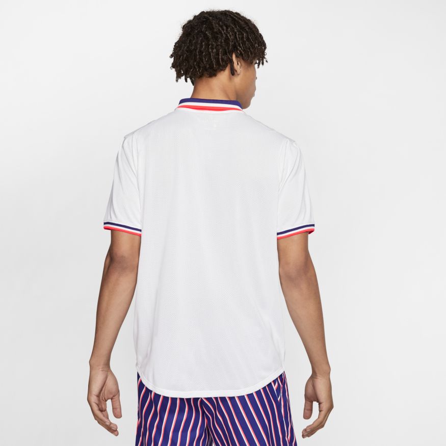 Nike Court Slam Polo PS NT - white/ghost green