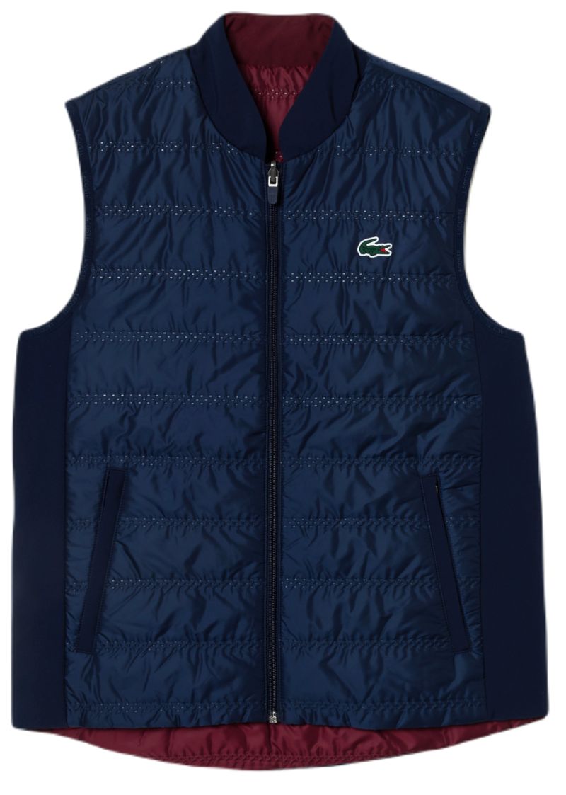 BF4864_R1I_24 Lacoste Sport Reversible Golf - navy blue/bordeaux