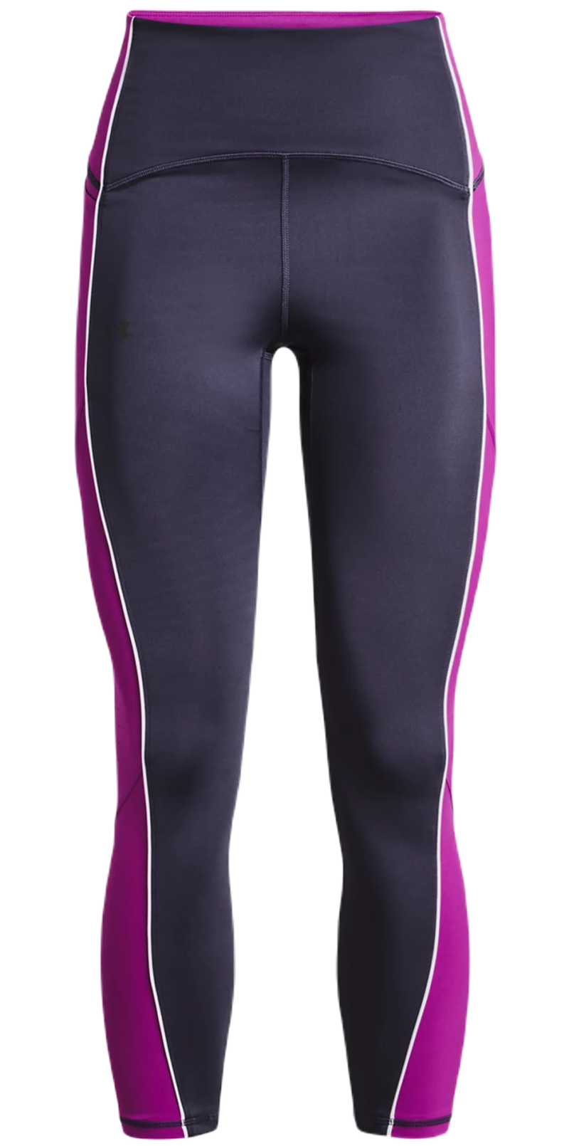 Under Armour Women's UA RUSH No-Slip Waistband Ankle Leggings - tempered steel/stro