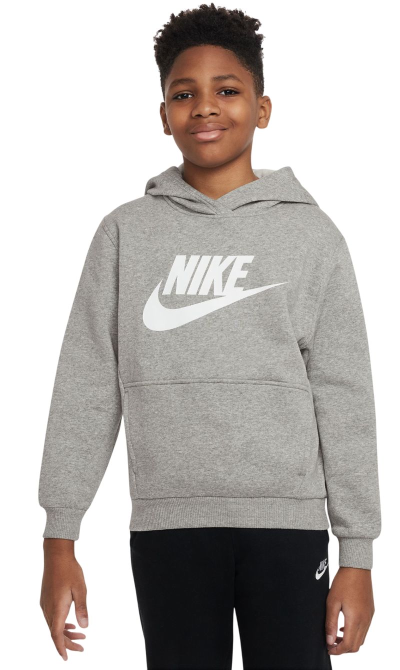 Nike Kids Sportswear Club Fleece - dark grey heather/white