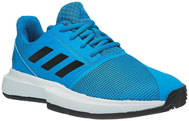 Adidas CourtJam xJ - shock cyan/core black/ftwr white