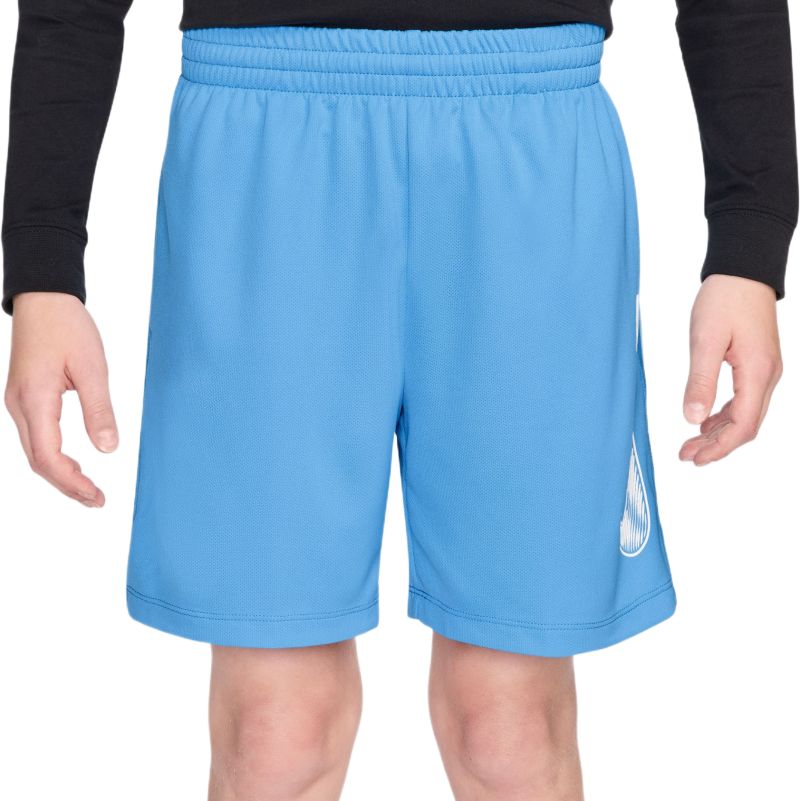 Spodenki chłopięce Nike Boys Dri-FIT Multi - football blue/white