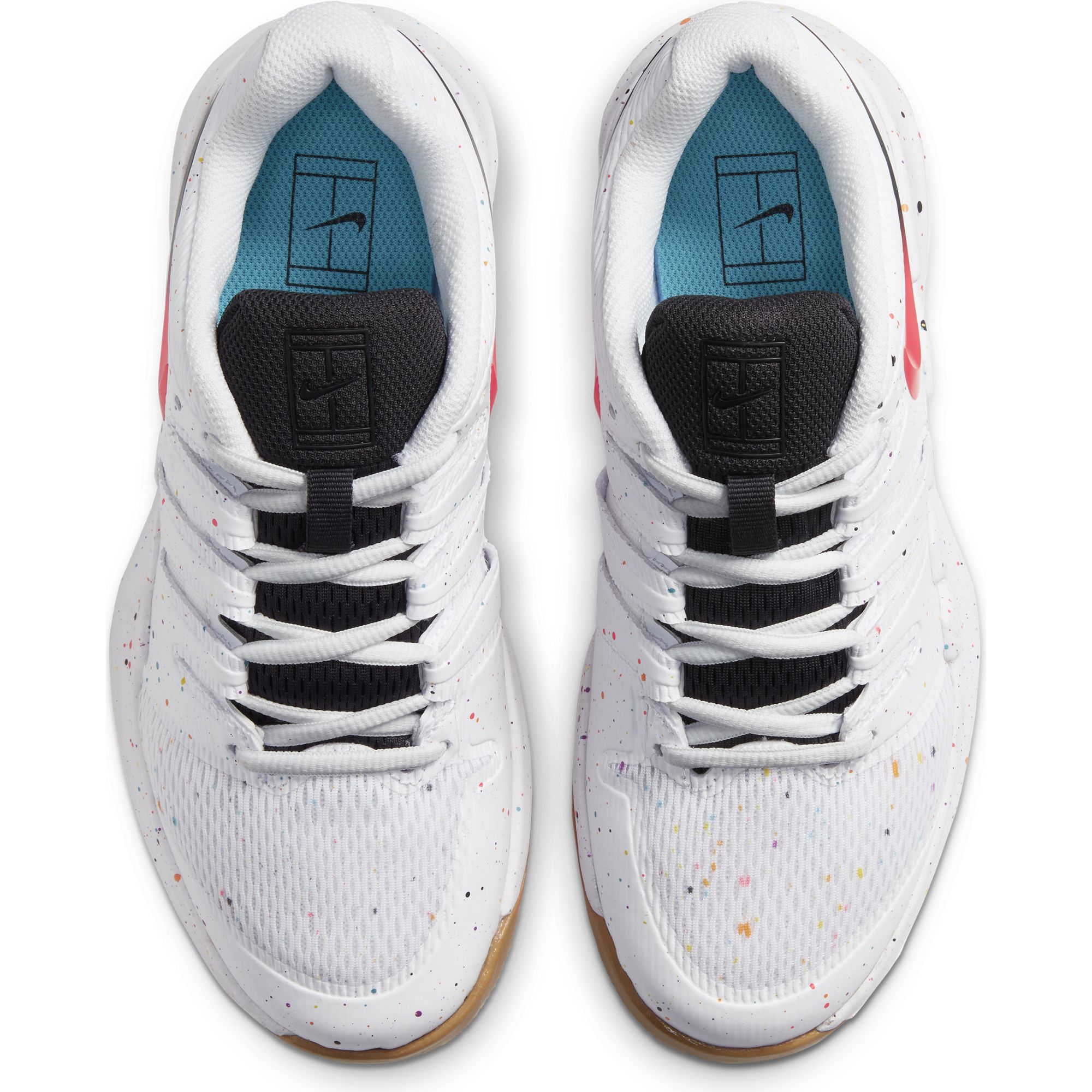 Nike Jr Vapor X - white/laser crimson