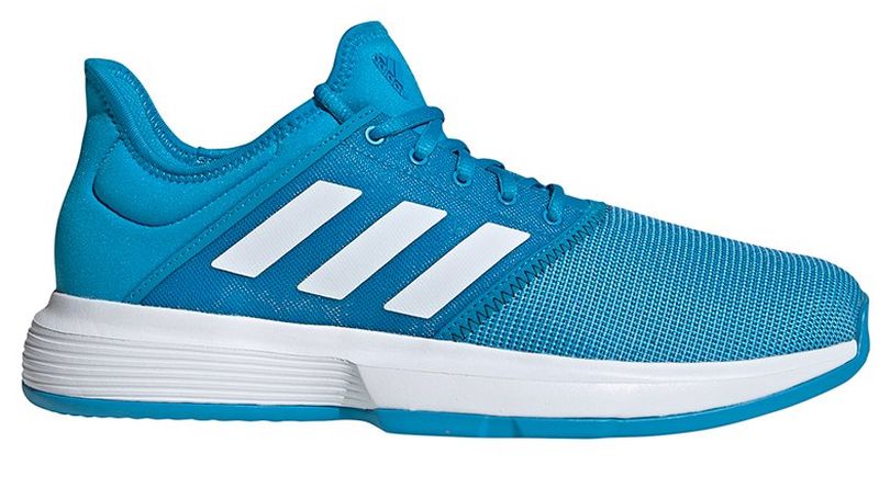 Adidas GameCourt M - shock cyan/white/core black