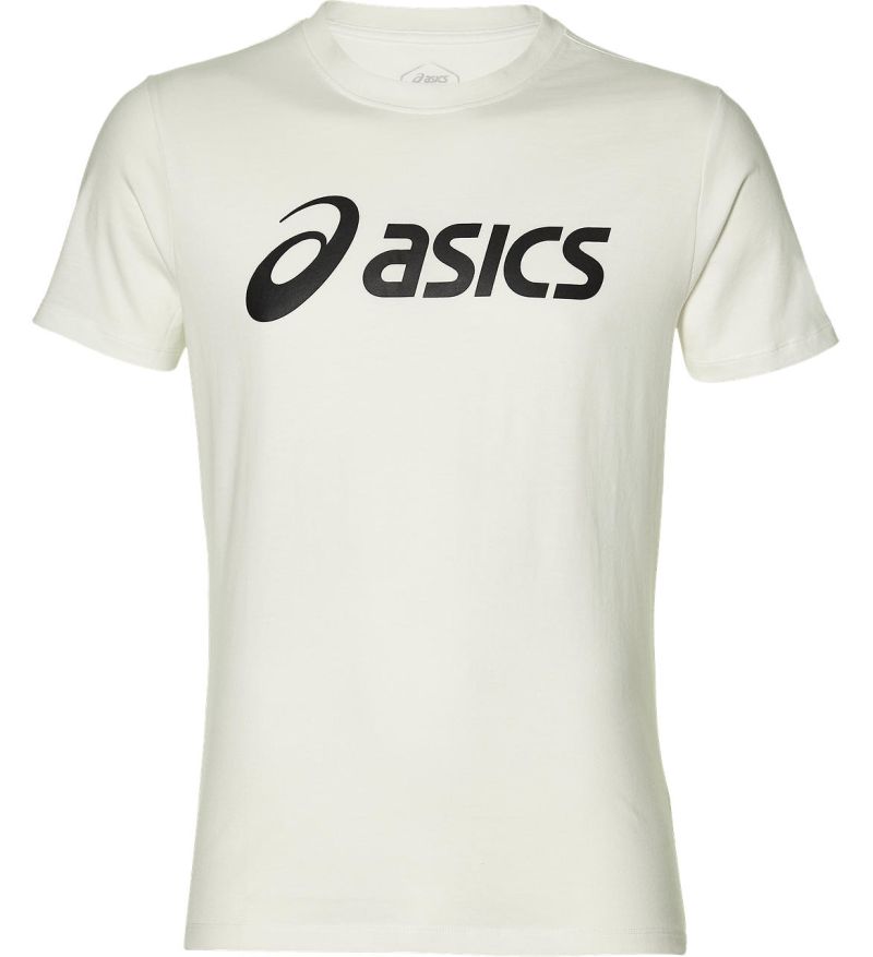 Asics Big Logo Tee - brilliant white/performance black