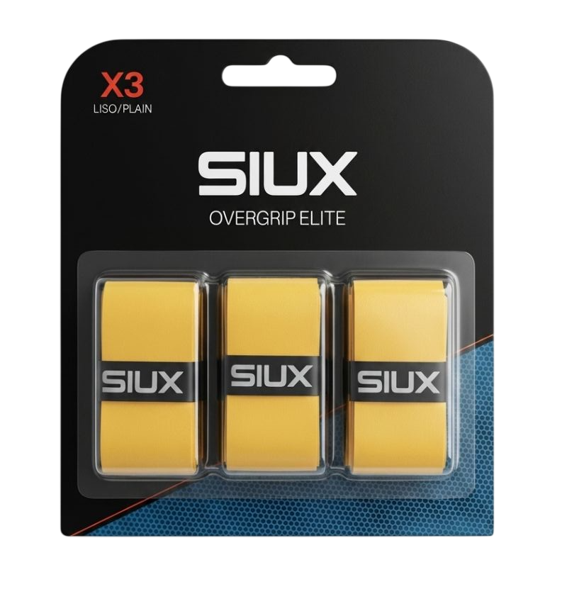 Siux Overgrips Elite 3P - yellow