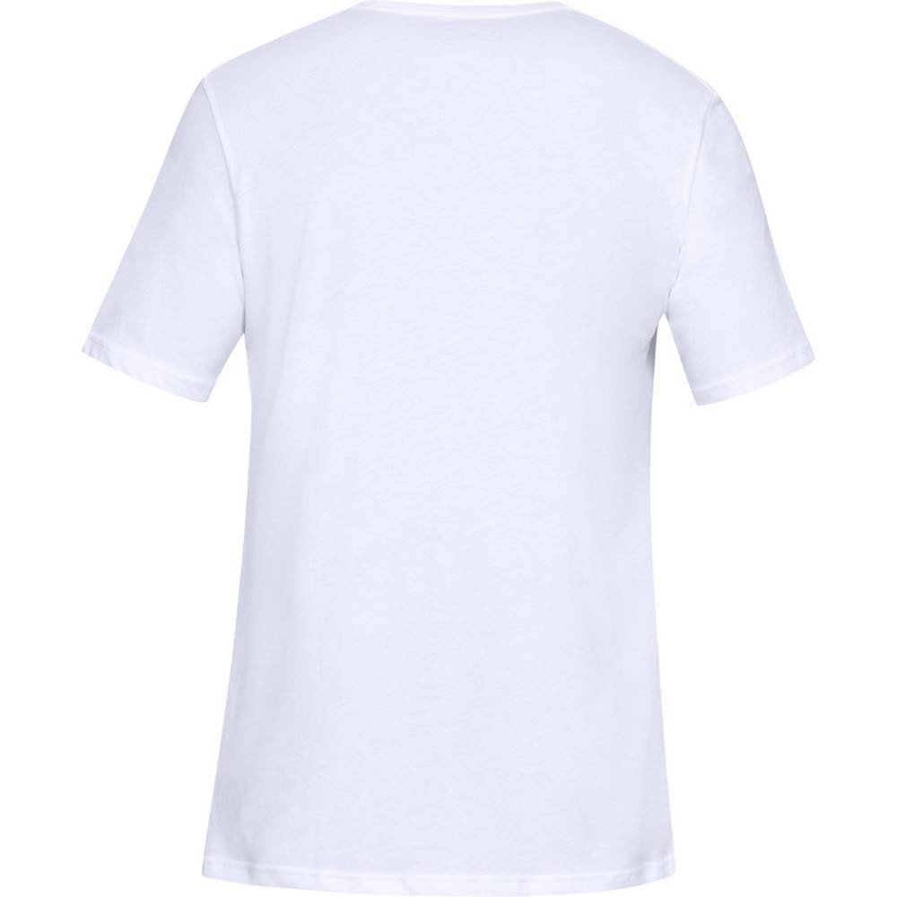 Under Armour Sportstyle Logo SS - white/black