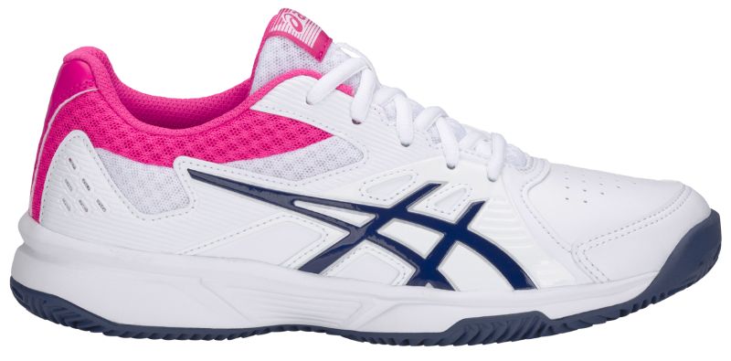 Asics Court Slide Clay - white/blue print