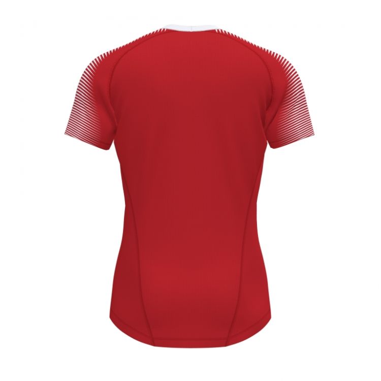 Joma Hispa III Short Sleeve T-Shirt M - red