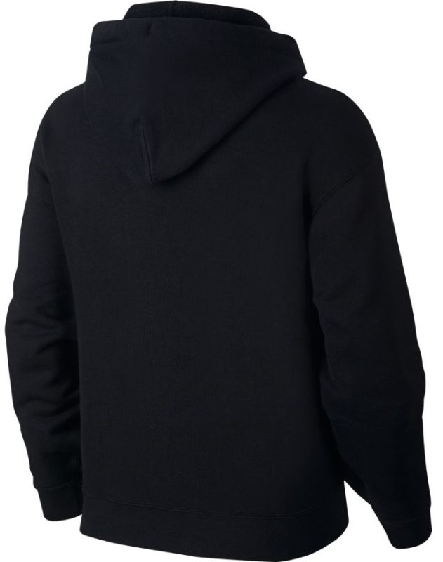 nike court heritage hoodie black