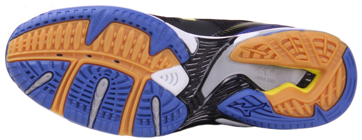 Mizuno Wave Storm 3 - blue/white/bolt