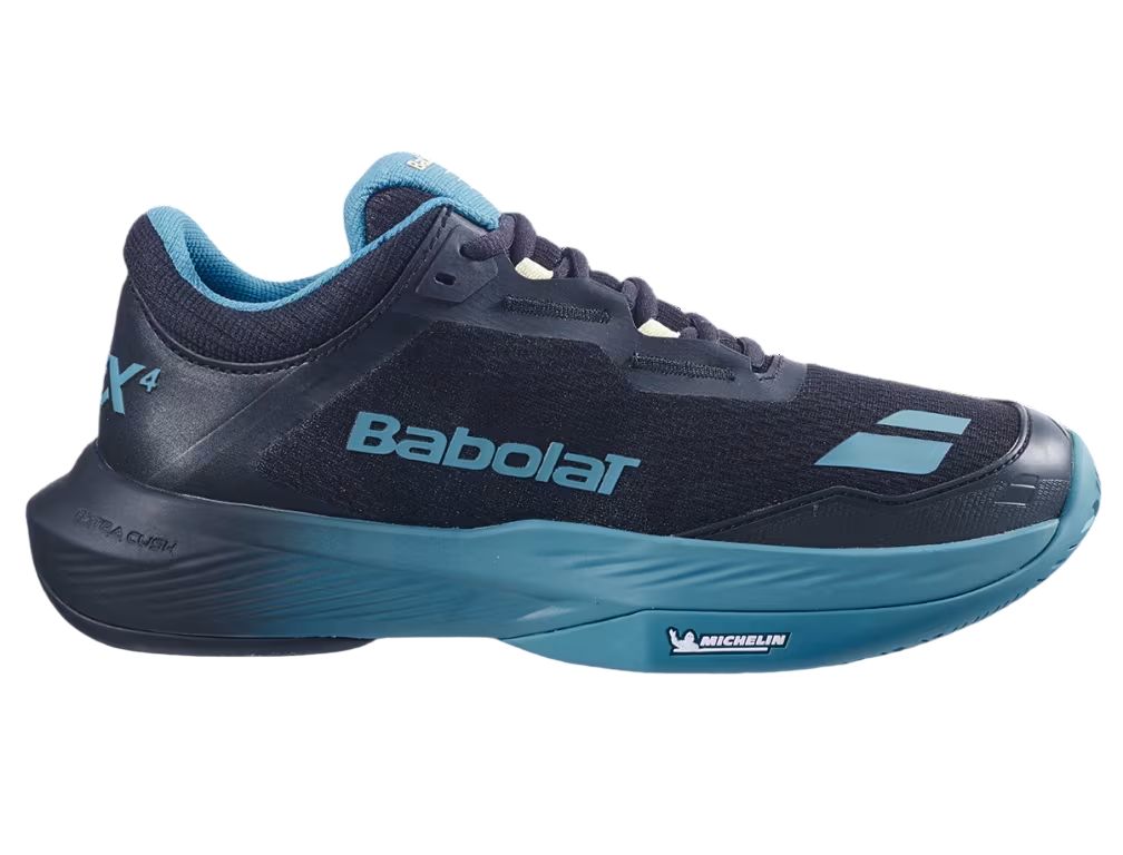Męskie buty tenisowe Babolat SFX 4 All Court - black/blue
