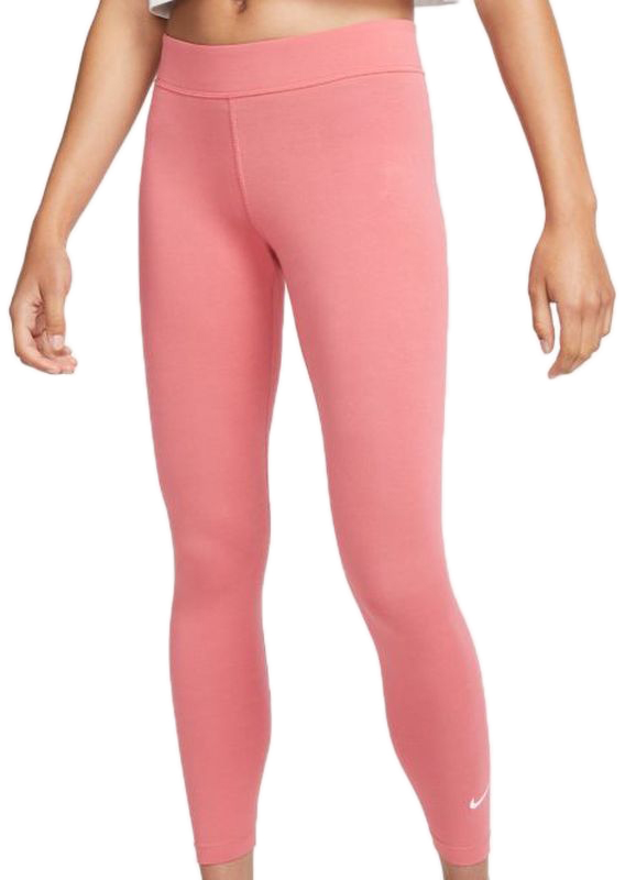 Nike SportsWear Essential Women's 7/8 Mid-Rise Leggings - archaed pink/white Nike SportsWear Essential Women's 7/8 Mid-Rise Leggings - archaed pink/white