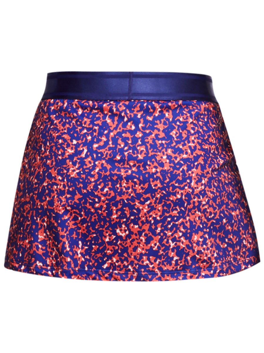 nike court dry straight printed skirt