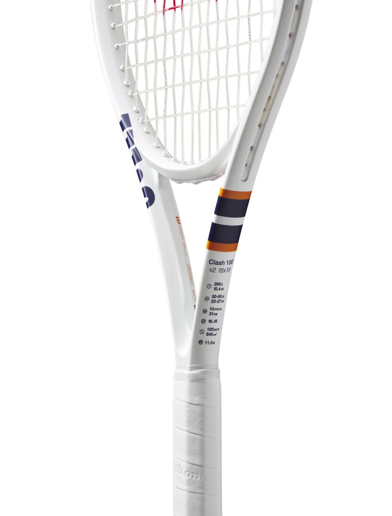 ラケット(硬式用) Wilson Clash V2 100 Roland Garros G2 Amazon | Wilson Roland-Garros Clash 100 V2 ガストラング