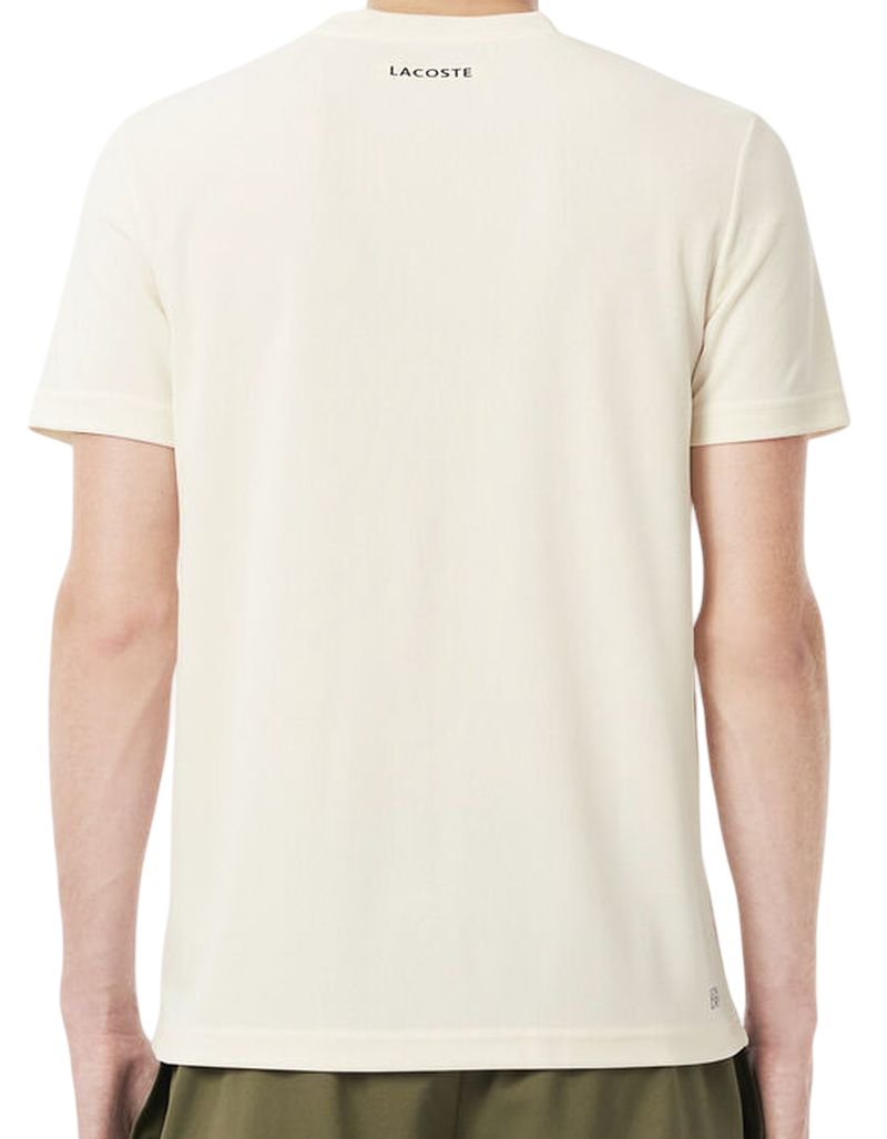 Lacoste Ultra Dry Printed - ecru white