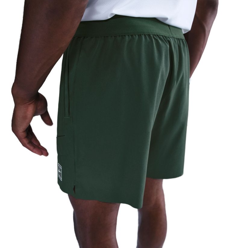 Nike Court Advantage Dri-Fit 6in - fir/white