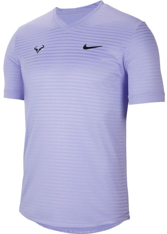 Nike Court M Rafa Challenger Top SS - purple pulse/black
