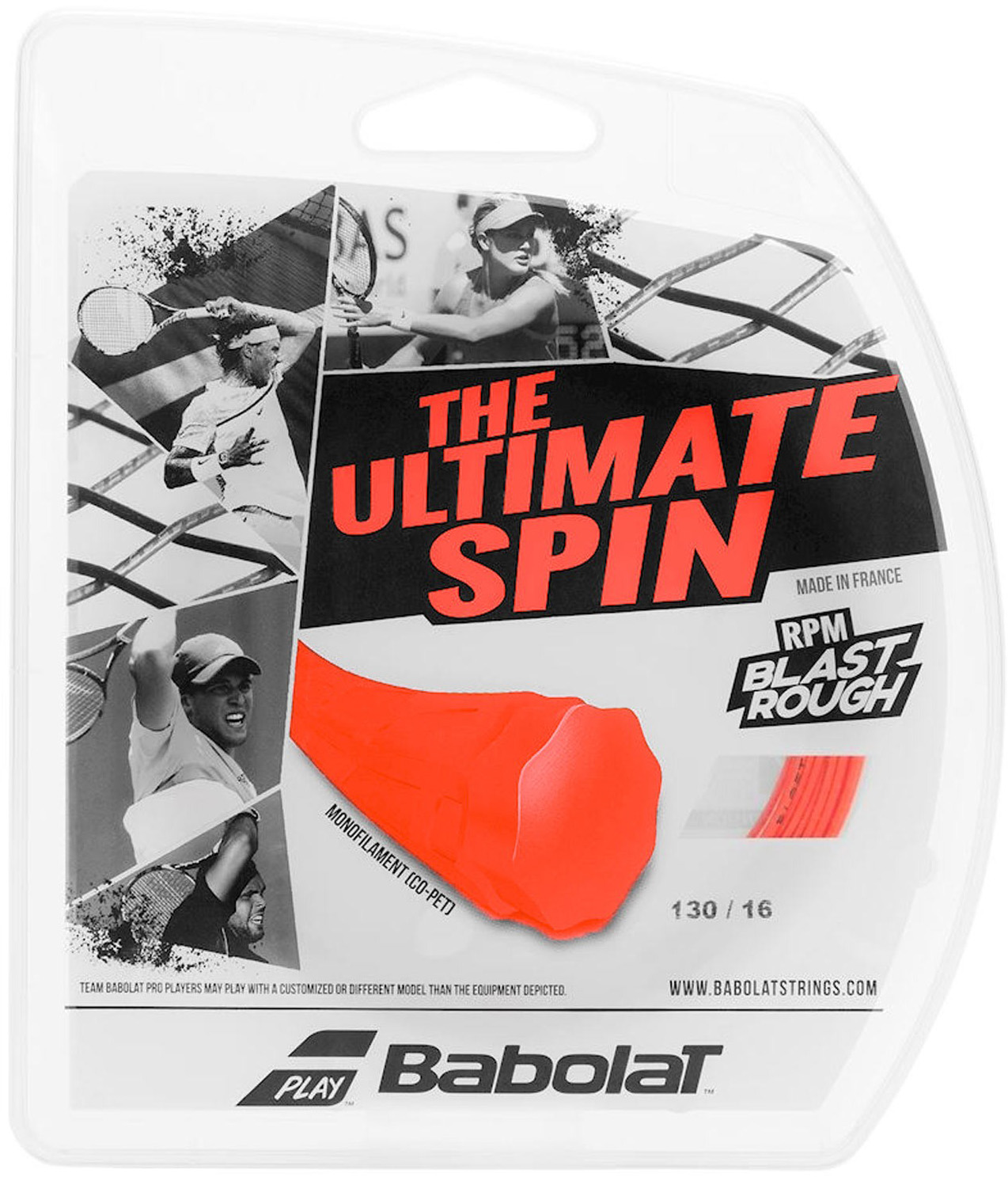 Babolat RPM Rough (12 m) - fluo red