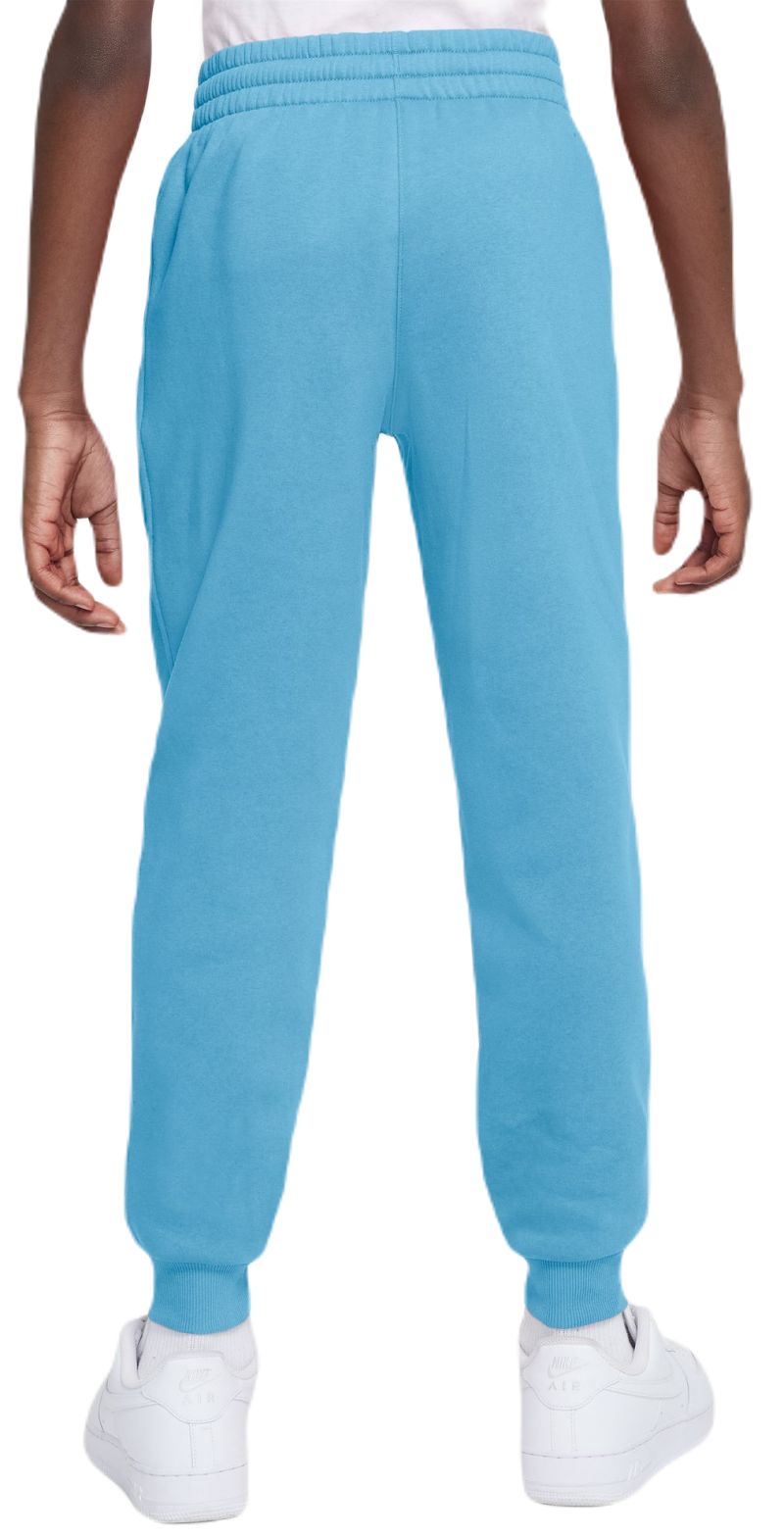 AURORA_FD3008-407_PHSFM001-2000 Nike Kids Club Fleece Jogger - aquarius blue/white