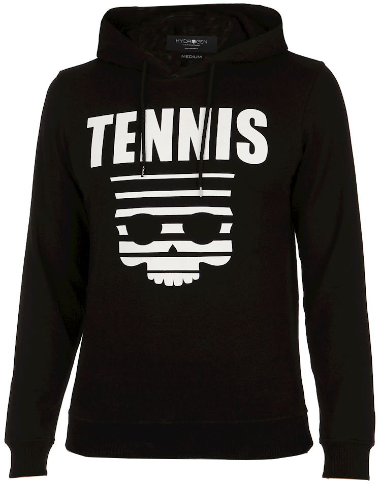 hydrogen-tennis-skull-hoodie-black-1 Hydrogen Tennis Skull Hoodie - black