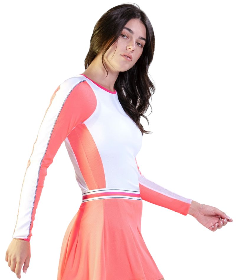 Lucky in Love Topspin Long Sleeve - white Lucky in Love Topspin Long Sleeve - white