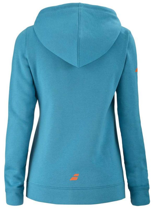 babolat-exercise-hood-sweat-women-caneel-bay-2 Babolat Exercise Hood Sweat Women - caneel bay