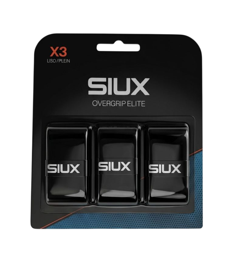 Siux Overgrips Elite 3P - black