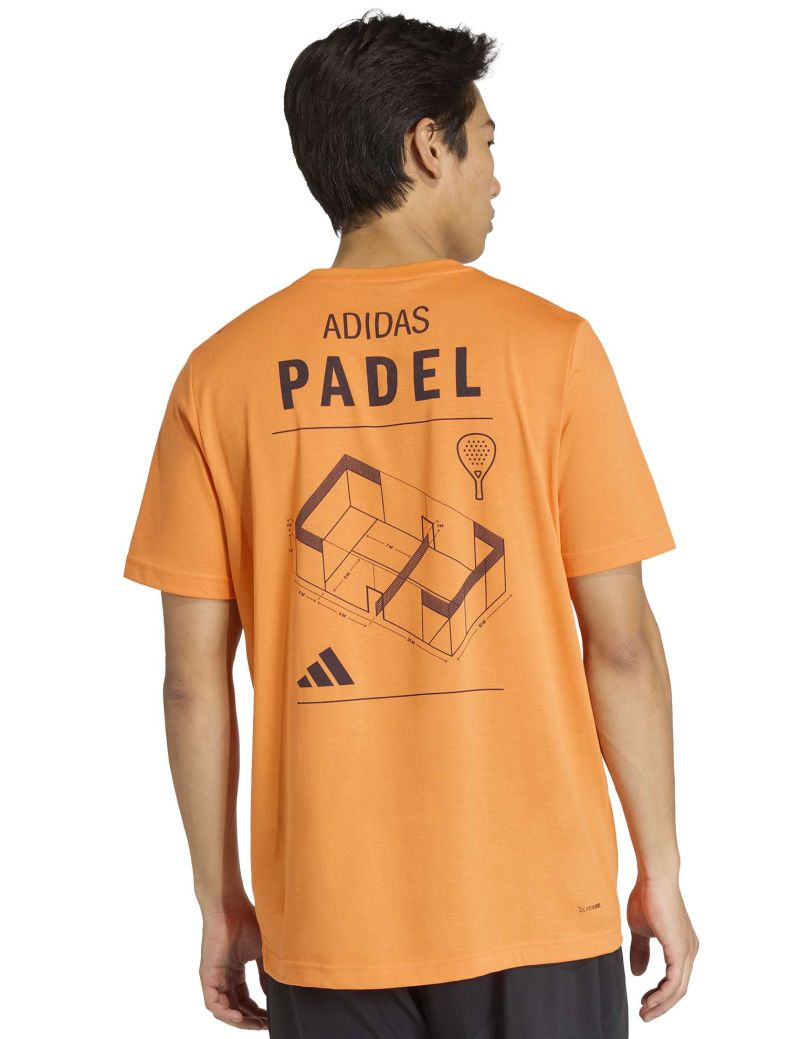 Adidas Padel Cat Graphic - orange