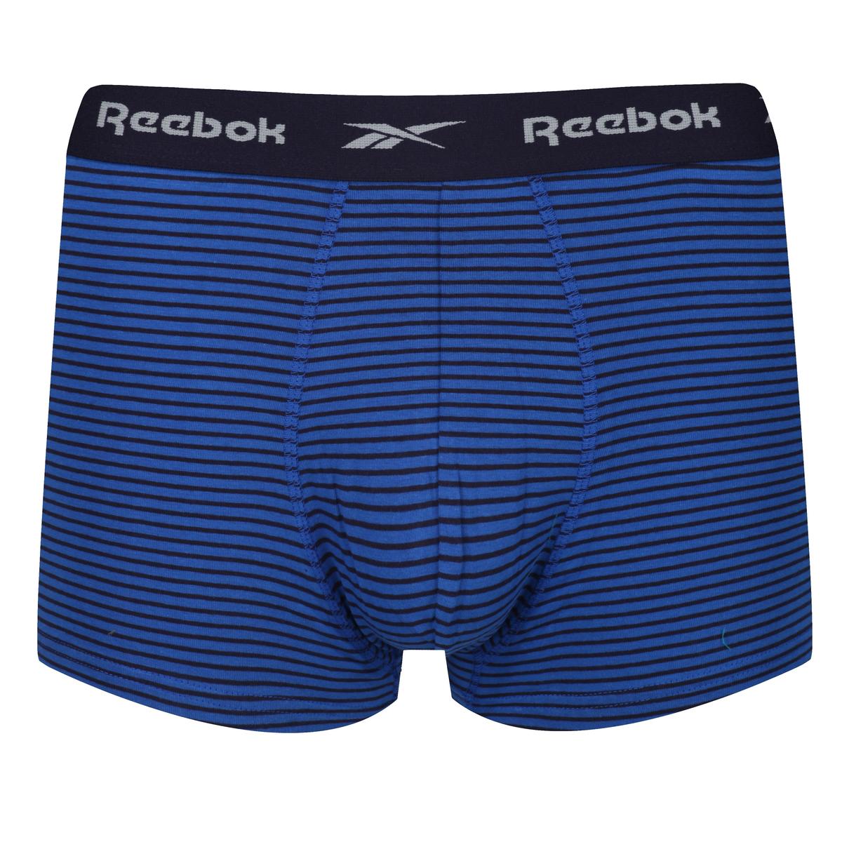 Reebok Mens Trunk EDRIK 3P - grey/purple/blue stripe