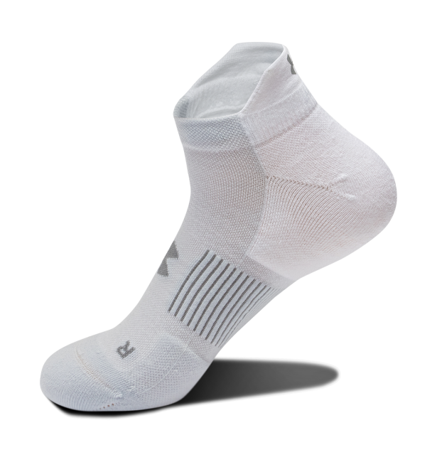 Under Armour ArmourDry Run No Show 1P - white/gray